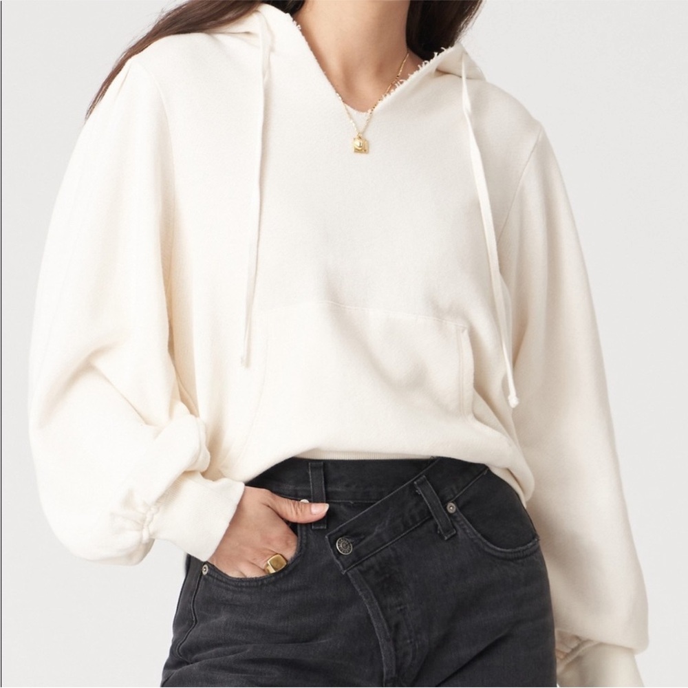 NWT Sincerely Jules x Bandier Women's The Juniper Pullover Hooded Sweatshirt